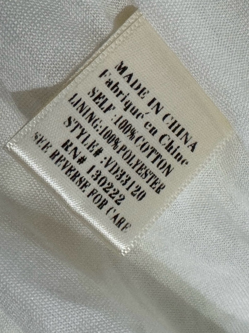 VERY J MINI BABYDOLL DRESS SIZE LARGE - Picture 6 of 8